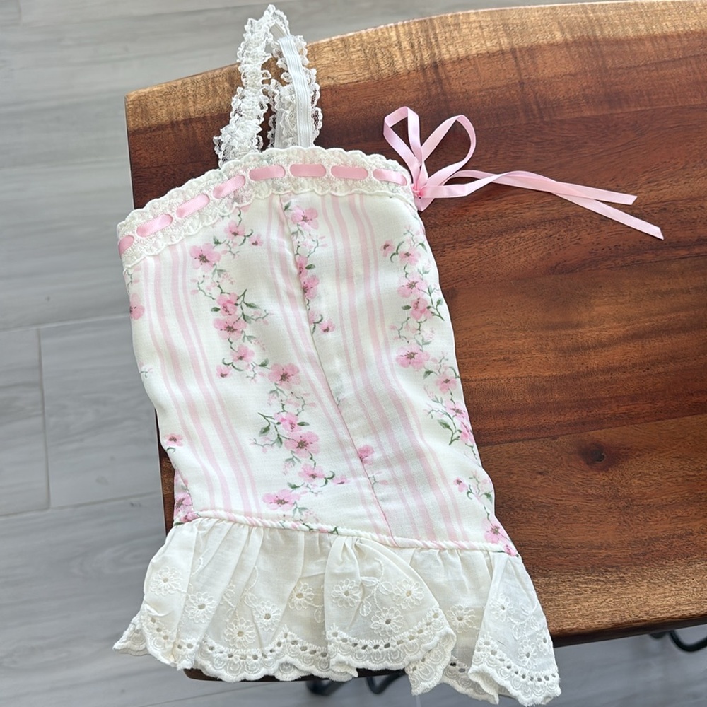 SOLD: Coquette Pink Bow Tank Top - Picture 11 of 13